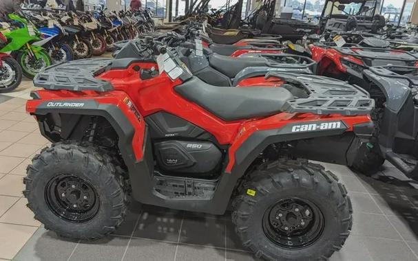 New 2024 CAN-AM OUTLANDER 850 VIPER RED