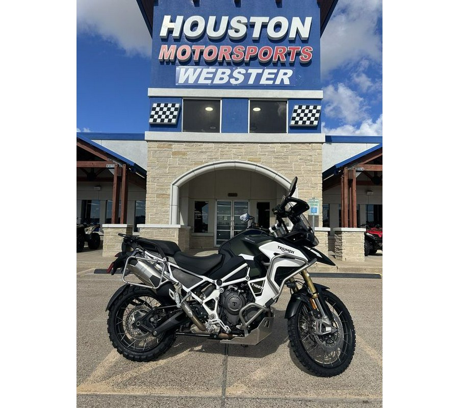 2023 Triumph Tiger 1200 Rally Explorer Matte Khaki Green