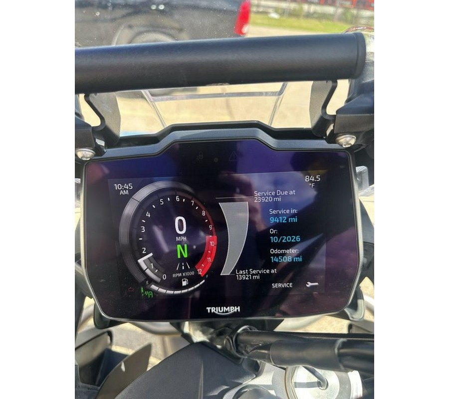 2023 Triumph Tiger 1200 Rally Explorer Matte Khaki Green