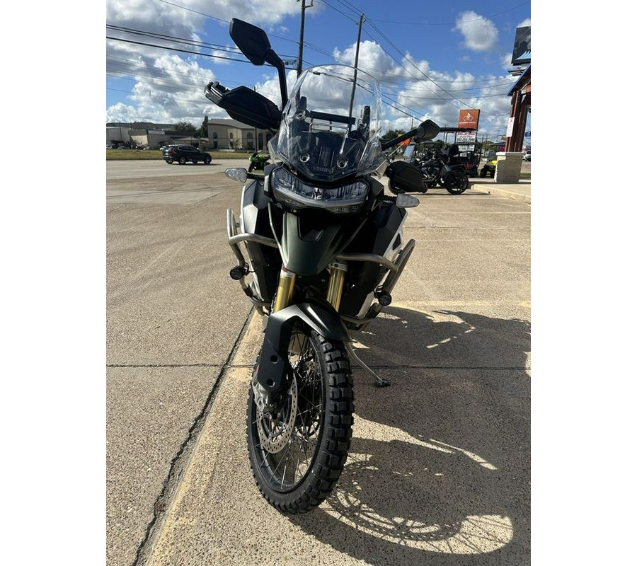 2023 Triumph Tiger 1200 Rally Explorer Matte Khaki Green