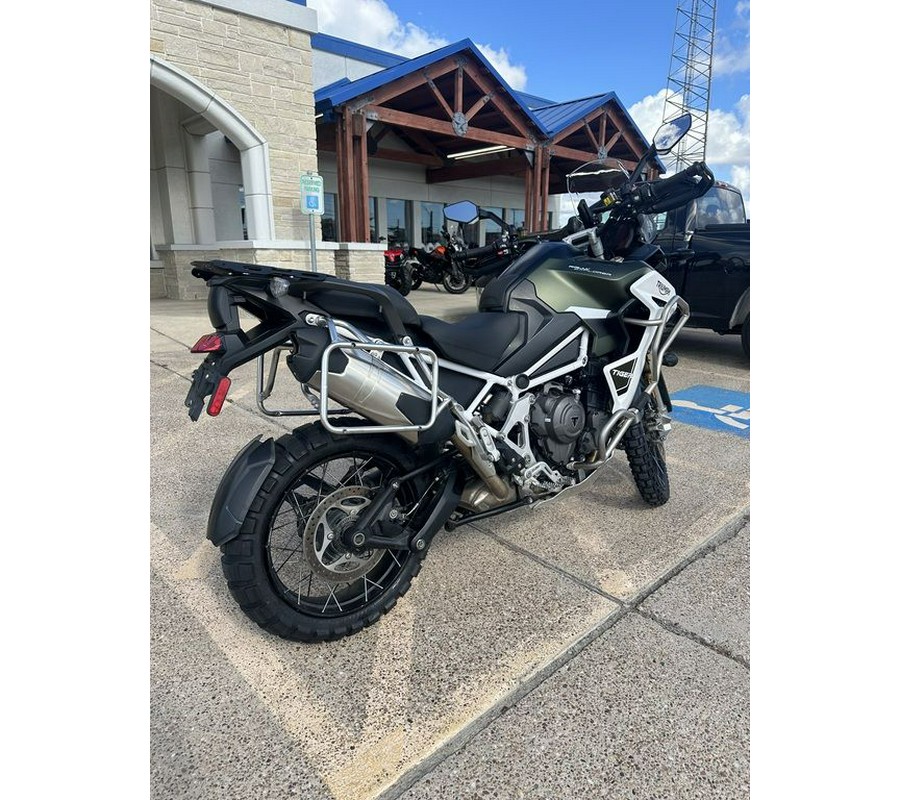 2023 Triumph Tiger 1200 Rally Explorer Matte Khaki Green
