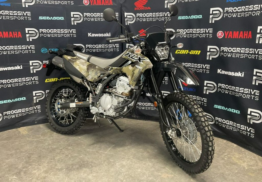 2026 Kawasaki KLX®300 Cypher Camo Beige