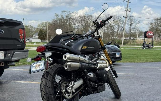 2026 Triumph Scrambler 900 Matt khaki green