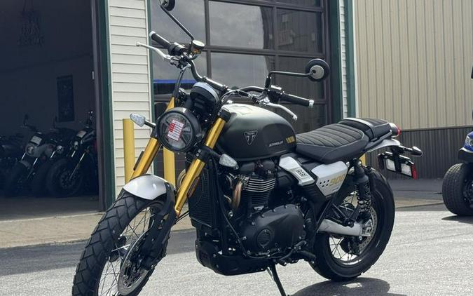 2026 Triumph Scrambler 900 Matt khaki green
