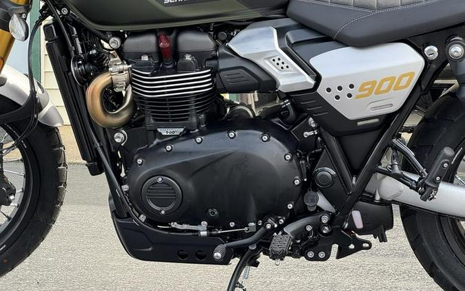 2026 Triumph Scrambler 900 Matt khaki green