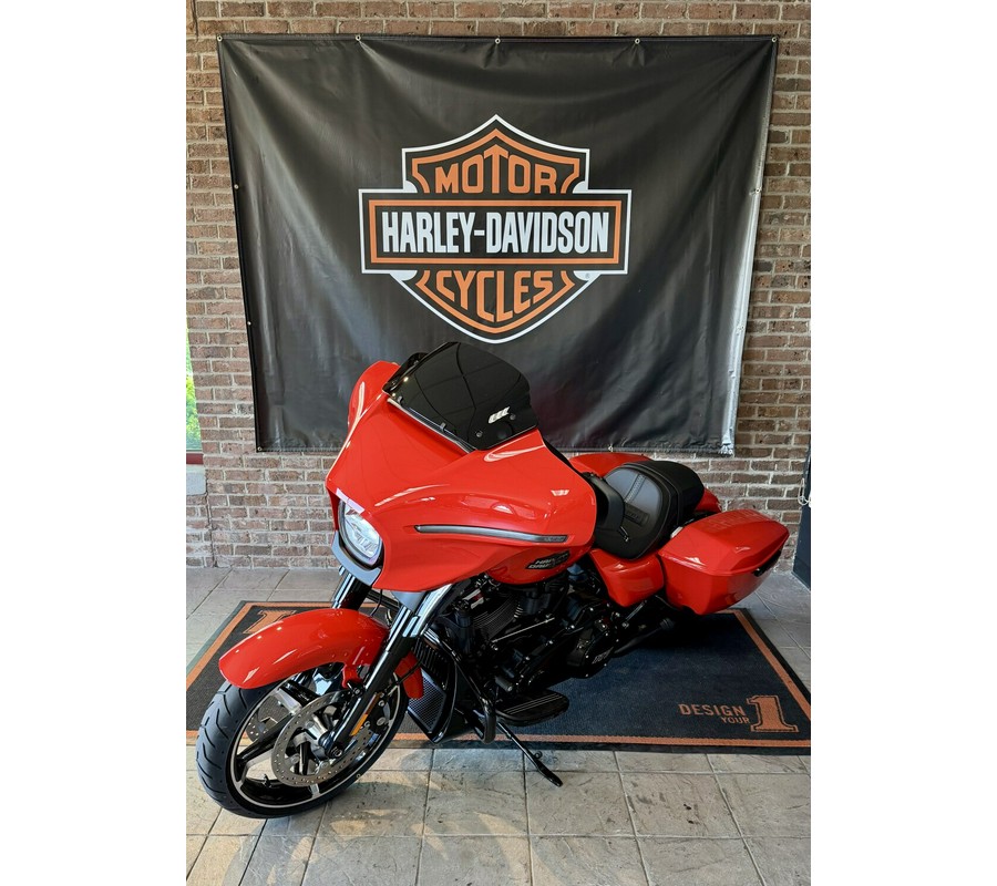 2026 Harley-Davidson Street Glide Blood Orange Black Trim