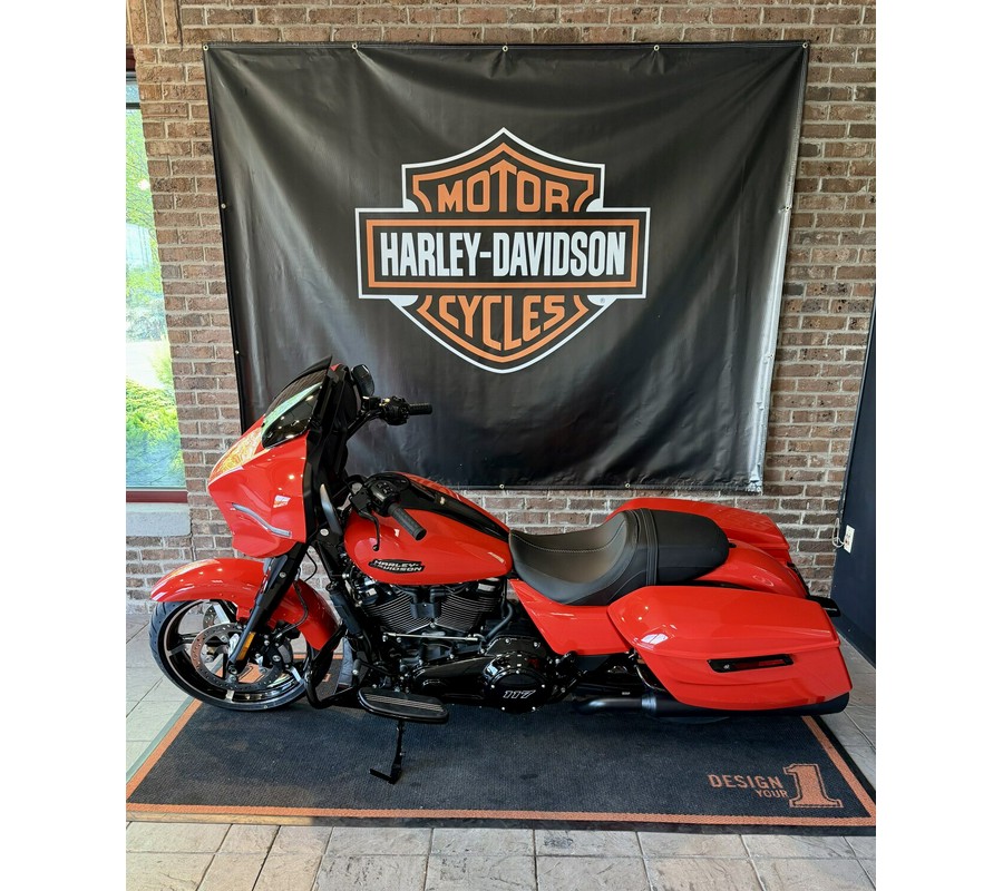 2026 Harley-Davidson Street Glide Blood Orange Black Trim