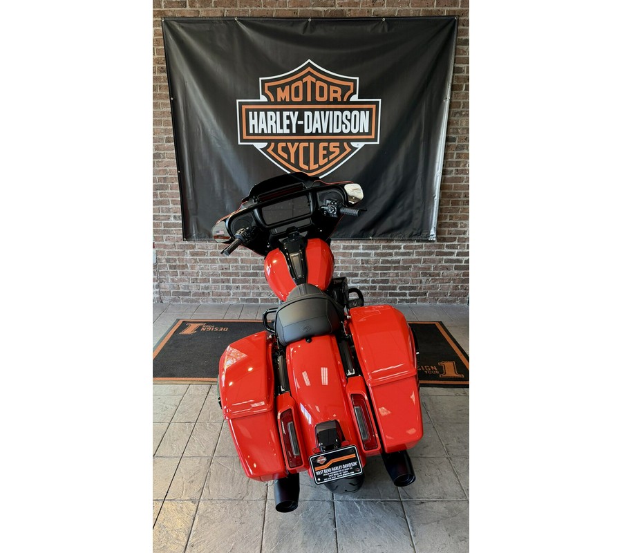 2026 Harley-Davidson Street Glide Blood Orange Black Trim