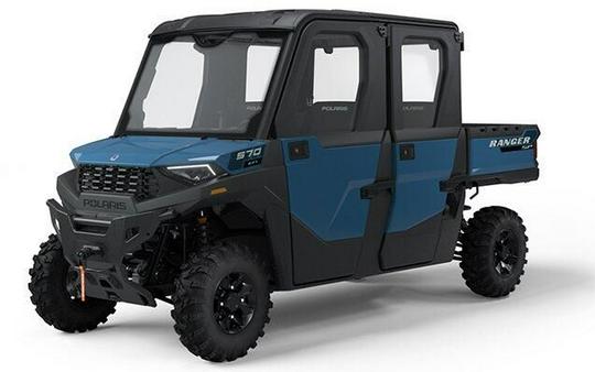 New 2025 POLARIS RANGER CREW SP 570 NORTHSTAR EDITION ZENITH BLUE