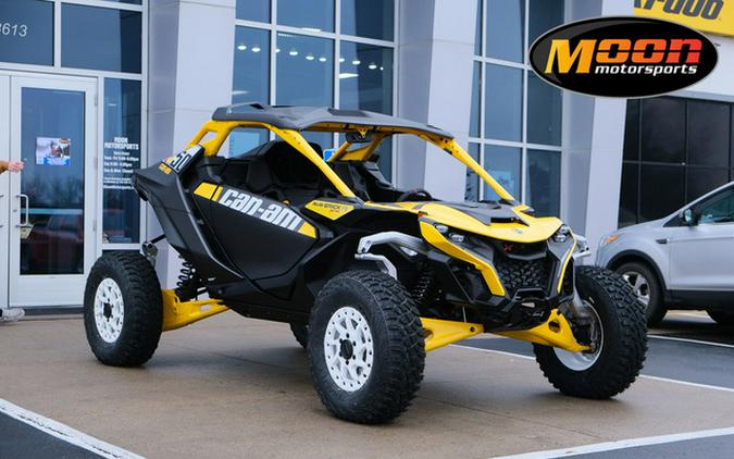 2024 Can-Am Maverick R X RS Carbon Black & Neo Yellow