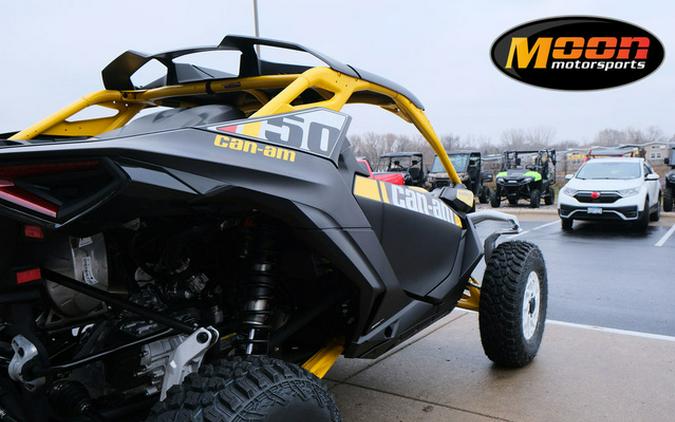 2024 Can-Am Maverick R X RS Carbon Black & Neo Yellow