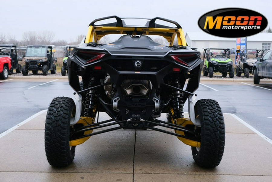 2024 Can-Am Maverick R X RS Carbon Black & Neo Yellow