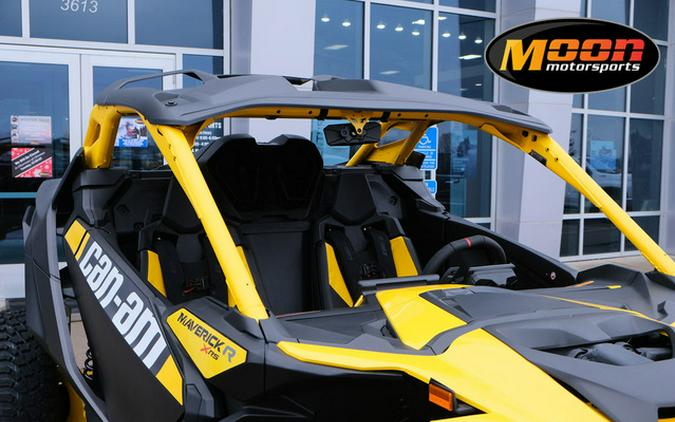 2024 Can-Am Maverick R X RS Carbon Black & Neo Yellow