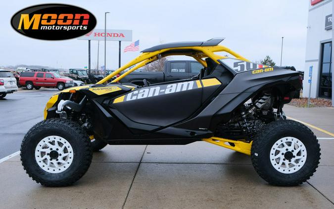 2024 Can-Am Maverick R X RS Carbon Black & Neo Yellow