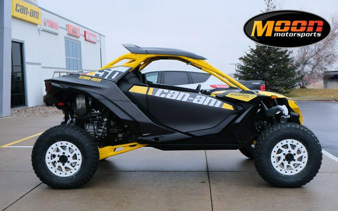 2024 Can-Am Maverick R X RS Carbon Black & Neo Yellow