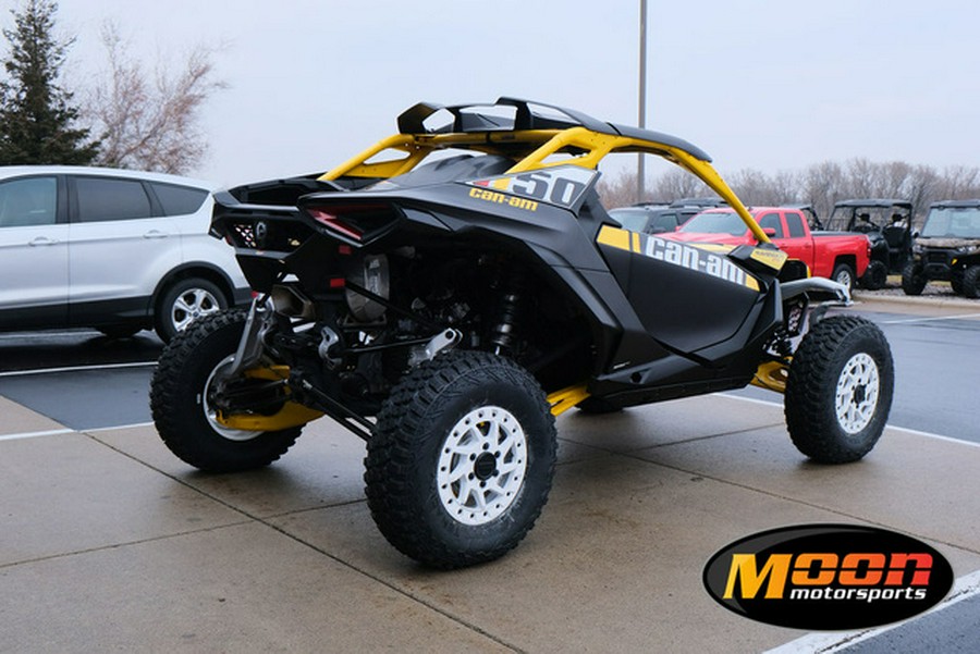 2024 Can-Am Maverick R X RS Carbon Black & Neo Yellow