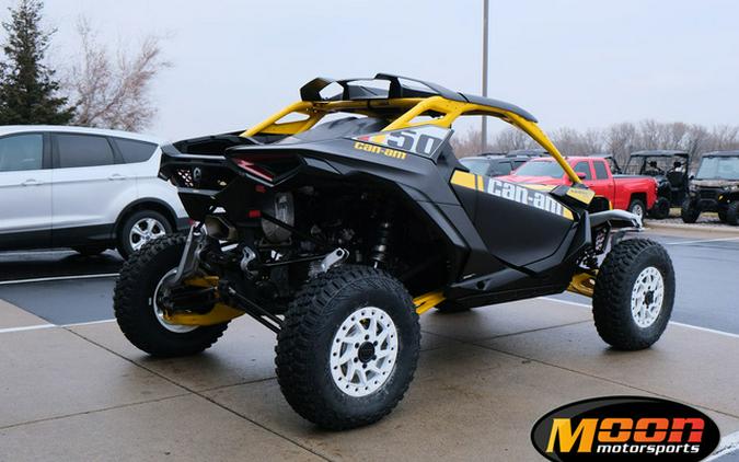 2024 Can-Am Maverick R X RS Carbon Black & Neo Yellow