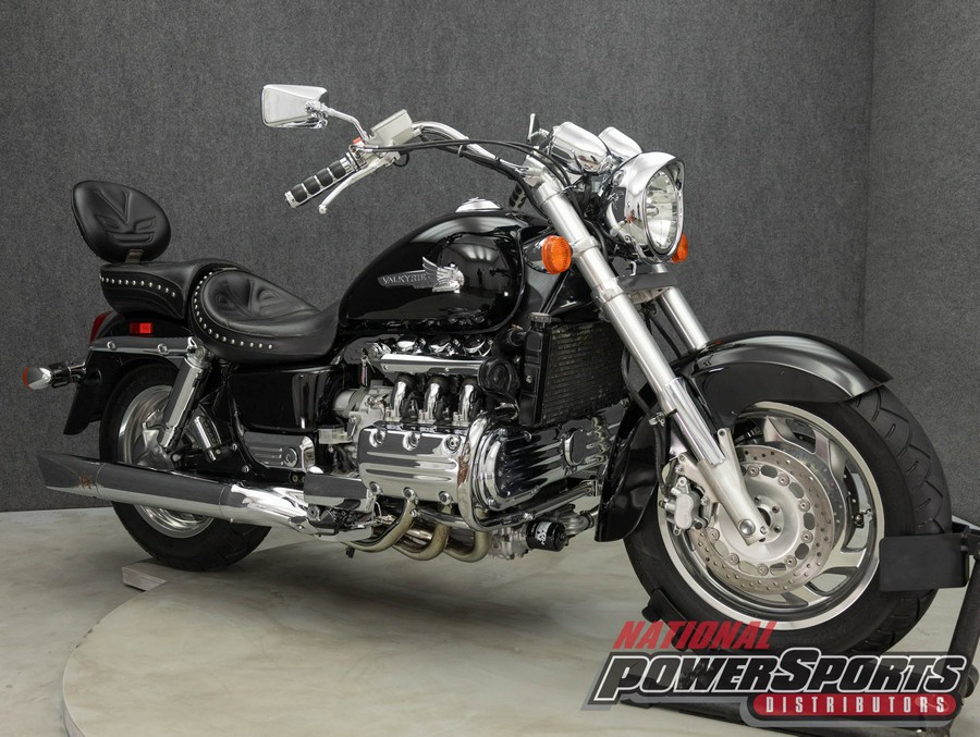 2001 HONDA GL1500 VALKYRIE 1500