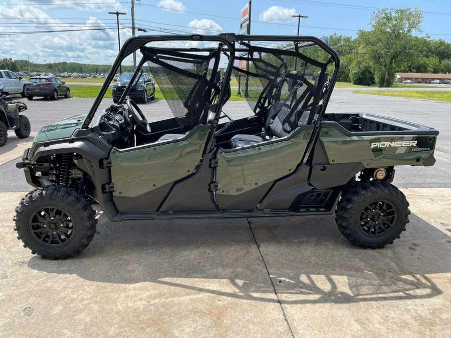 2023 Honda Pioneer 1000-6 Deluxe Crew Green