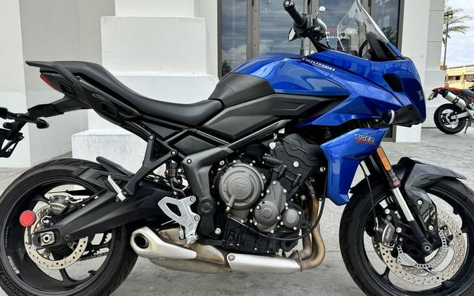 2022 Triumph Tiger Sport 660 Lucerne Blue/Sapphire Black
