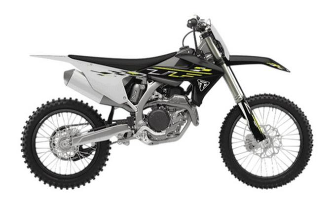2026 Triumph TF 450-X Jet Black/Pure White
