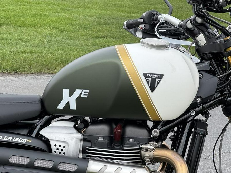 2026 Triumph Scrambler 1200 XE Matte khaki green