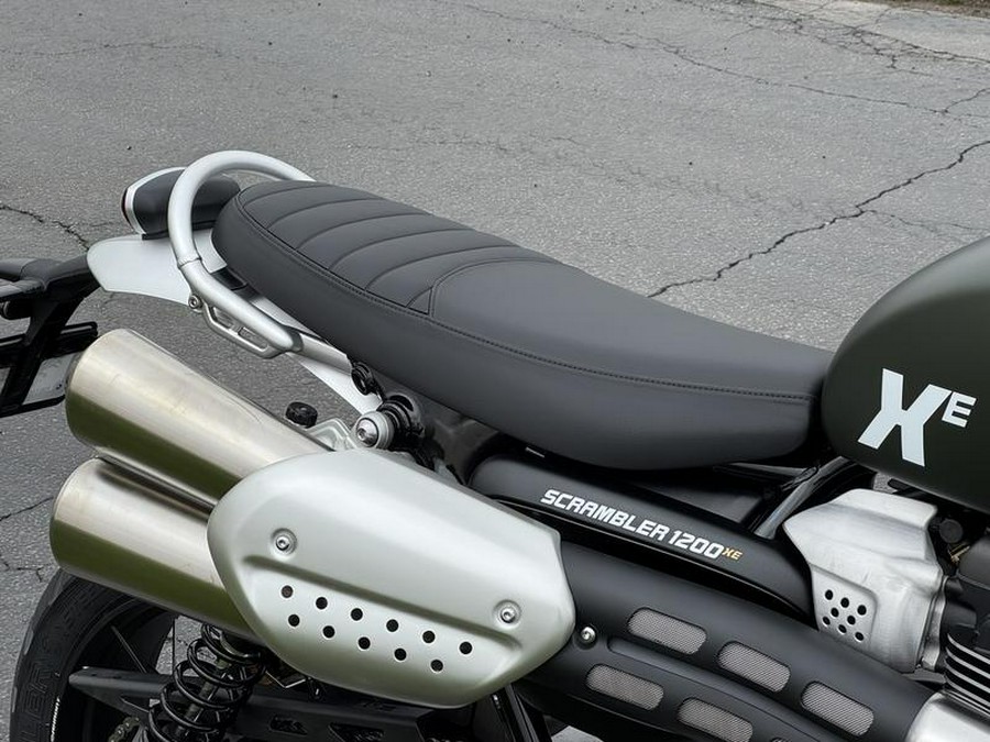 2026 Triumph Scrambler 1200 XE Matte khaki green