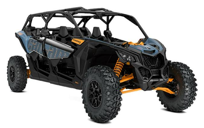 2025 Can-Am® Maverick X3 MAX DS Turbo RR Scandi Blue & Orange Crush