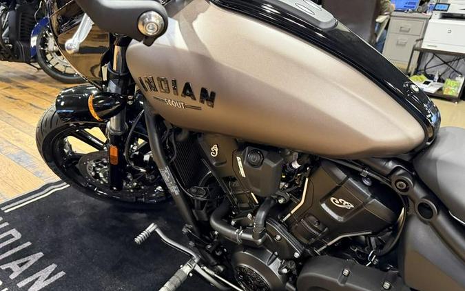 2025 Indian Motorcycle® Sport Scout® Limited +Tech Nara Bronze Metallic Smoke