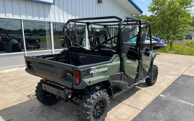 2023 Honda Pioneer 1000-6 Deluxe Crew Green