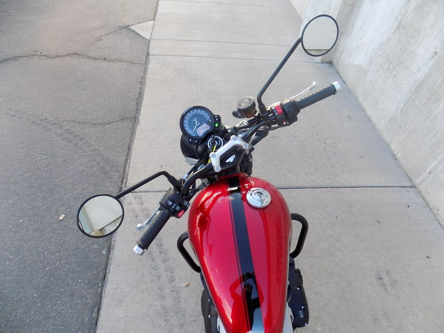 2023 Triumph Speed Twin 900 Chrome Edition Red Hopper