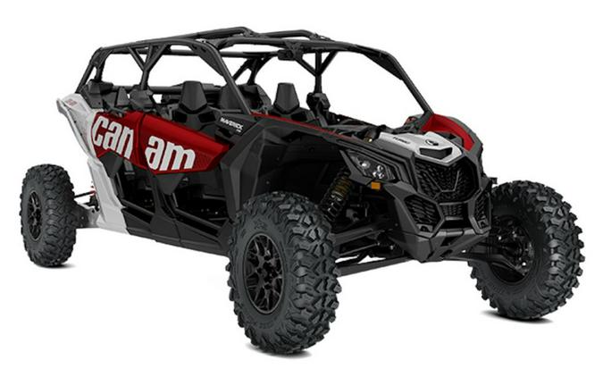 2025 Can-Am® Maverick X3 MAX RS Turbo Fiery Red & Hyper Silver