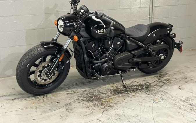 2025 Indian Motorcycle® Scout® Sixty Bobber Limited Black Metallic