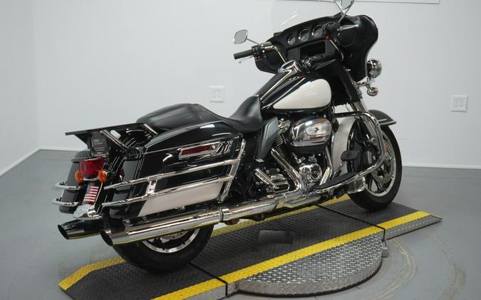 2020 Police Electra Glide WHITE / BLACK