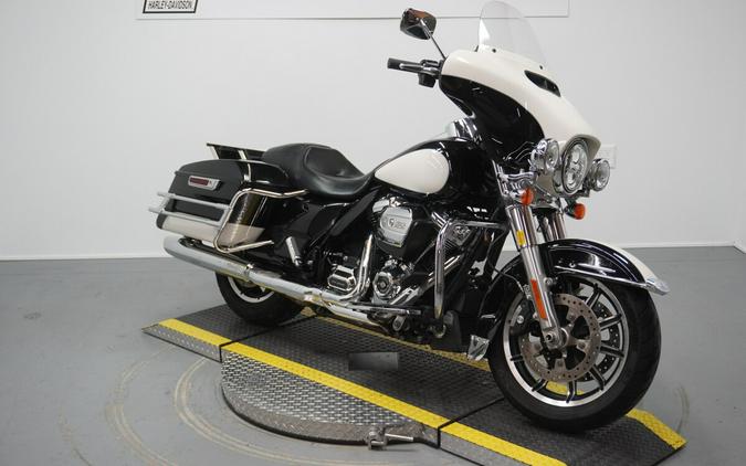 2020 Police Electra Glide WHITE / BLACK