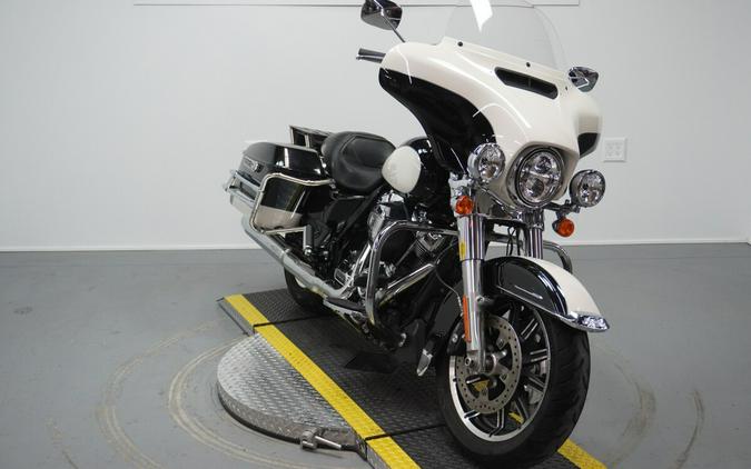 2020 Police Electra Glide WHITE / BLACK