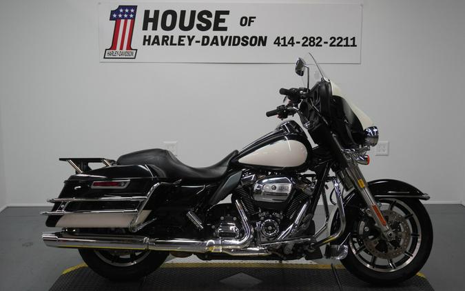 2020 Police Electra Glide WHITE / BLACK