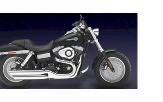 2009 Harley-Davidson Dyna Fat Bob FXDF 11,292 Miles Vivid Black