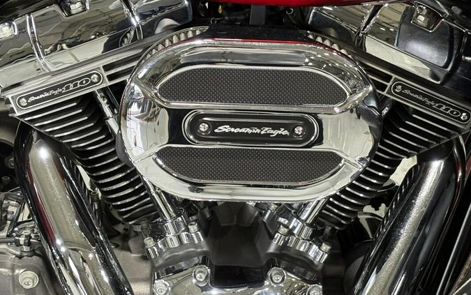 2016 Harley-Davidson® CVO™ Street Glide® Atomic Red with Candy Apple Flames