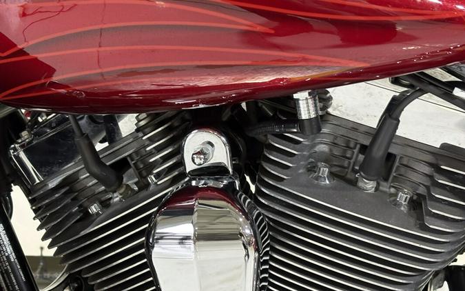 2016 Harley-Davidson® CVO™ Street Glide® Atomic Red with Candy Apple Flames