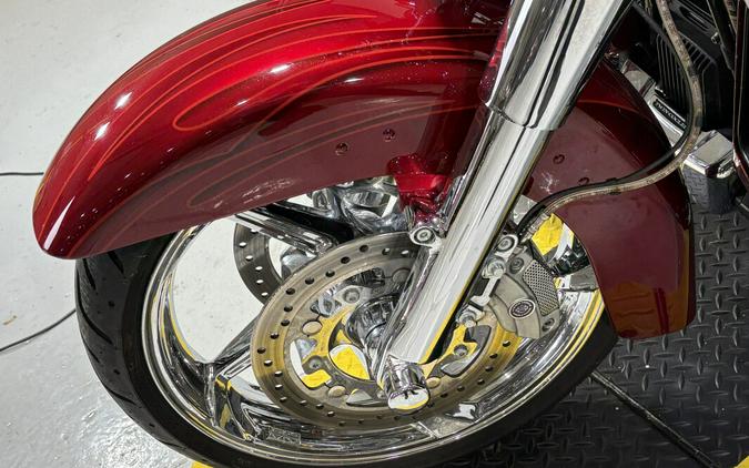 2016 Harley-Davidson® CVO™ Street Glide® Atomic Red with Candy Apple Flames