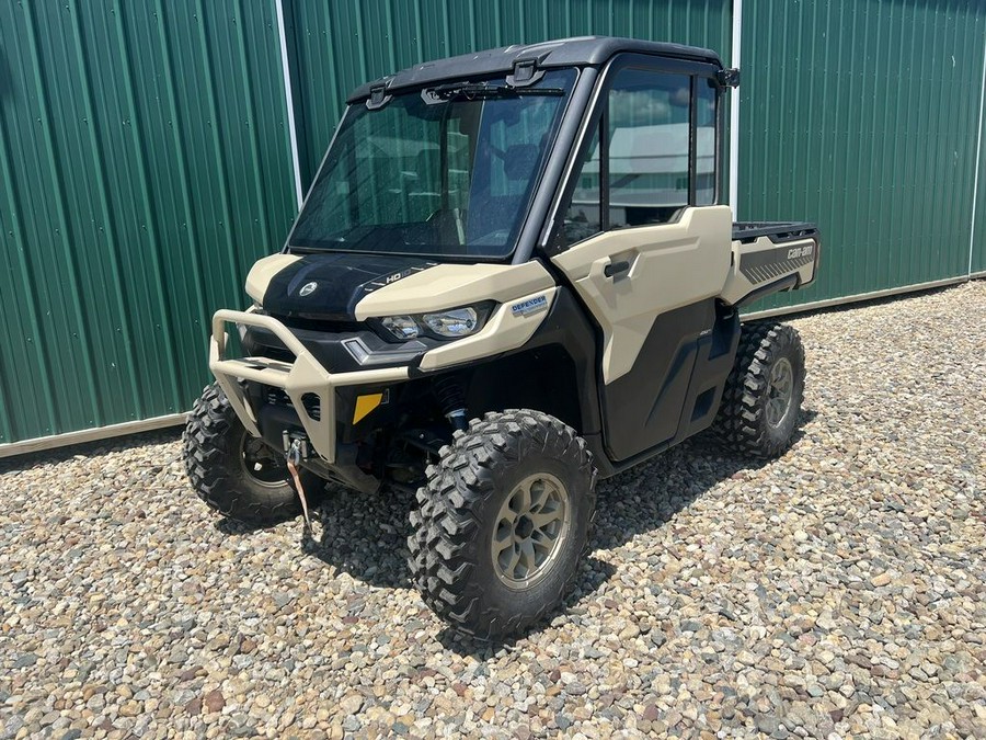 2023 Can-Am® Defender Limited HD10 Desert Tan & Timeless Black