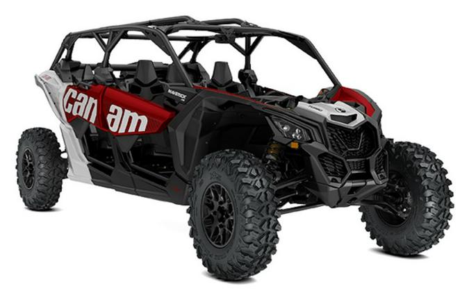 2025 Can-Am® Maverick X3 MAX DS Turbo Fiery Red & Hyper Silver