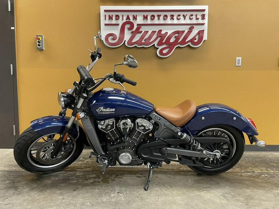 2019 Indian Scout ABS Deep Water Metallic