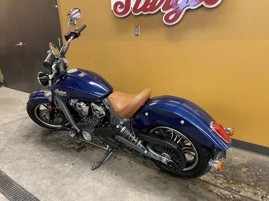 2019 Indian Scout ABS Deep Water Metallic
