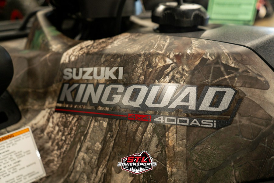 2024 Suzuki KingQuad 400ASi SE Camo