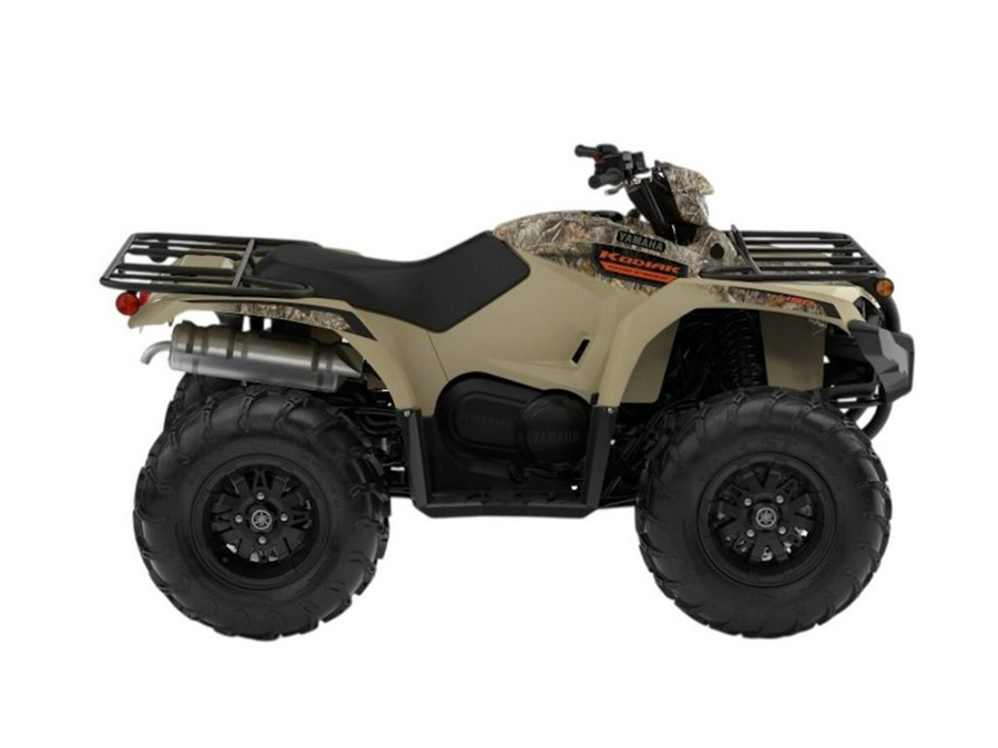 2026 Yamaha Kodiak 450 EPS Fall Beige w/ Realtree Edge
