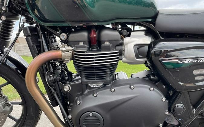 2024 Triumph Speed Twin 900 Competition Green/Phantom Black