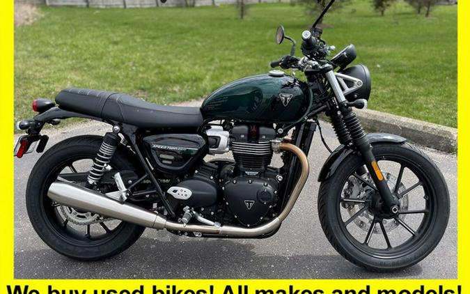 2024 Triumph Speed Twin 900 Competition Green/Phantom Black