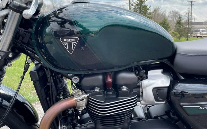 2024 Triumph Speed Twin 900 Competition Green/Phantom Black